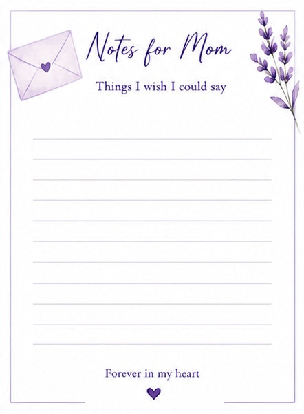Notes for Mom 💌