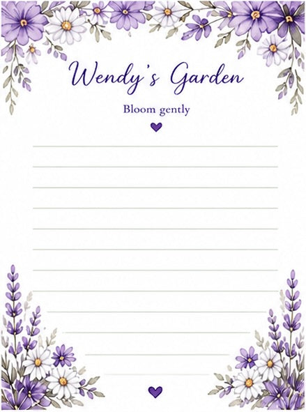 Wendy’s Garden 🌸