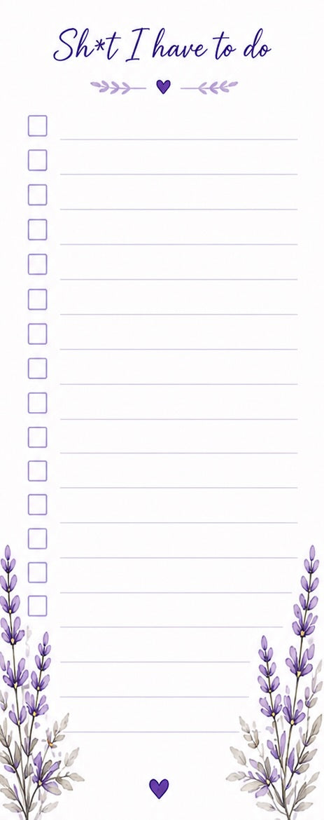 The Real-Life List 😌