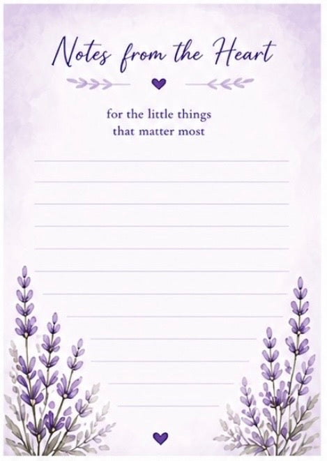 Notes from the Heart 💜